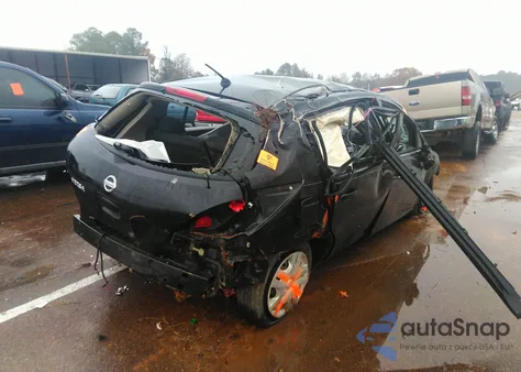 2010 Nissan Versa 1.8S из США, поврежденный, VIN 3N1BC1CP2AL414872